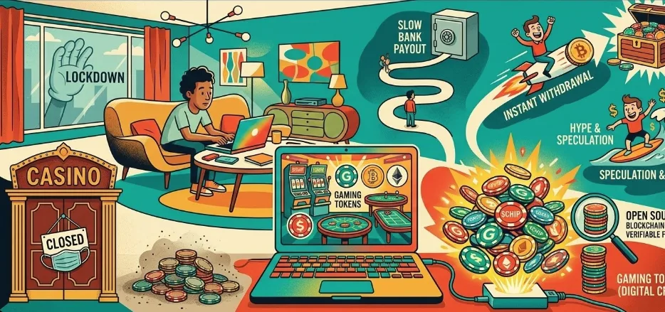 Blockchain gambling tokens surge during lockdown boom